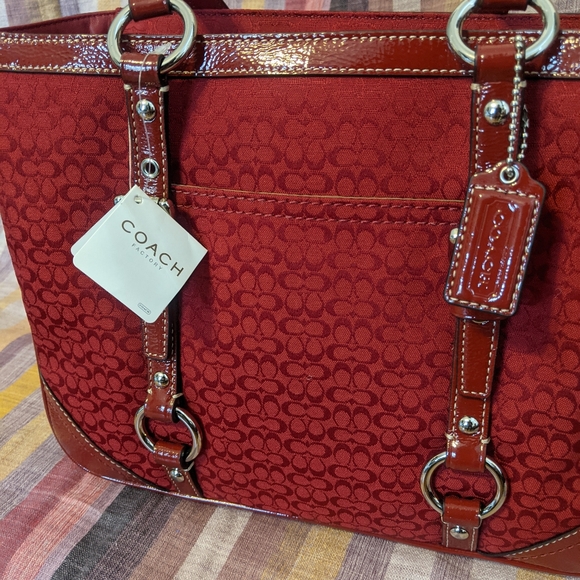 Authentic Coach Miniature Signature Tote F12346 - Picture 13 of 13